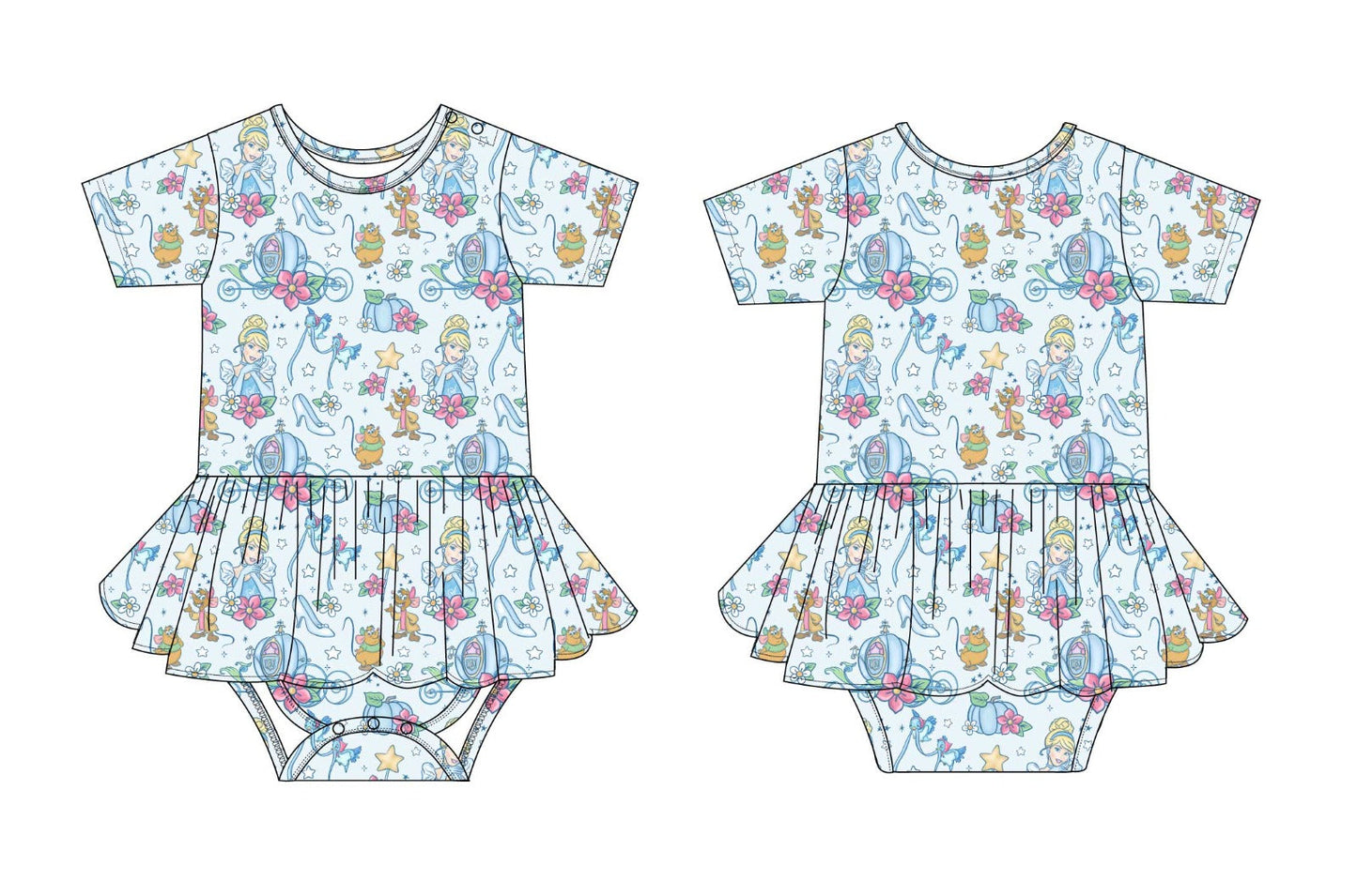 Midnight - Bodysuit Dress