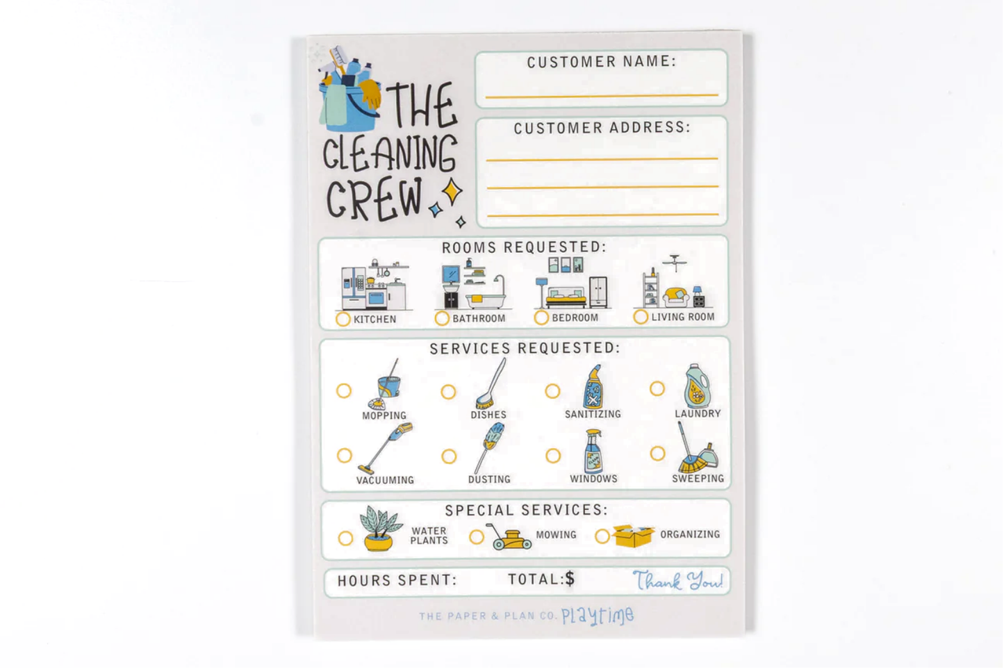 Cleaning Crew Playtime Pad®