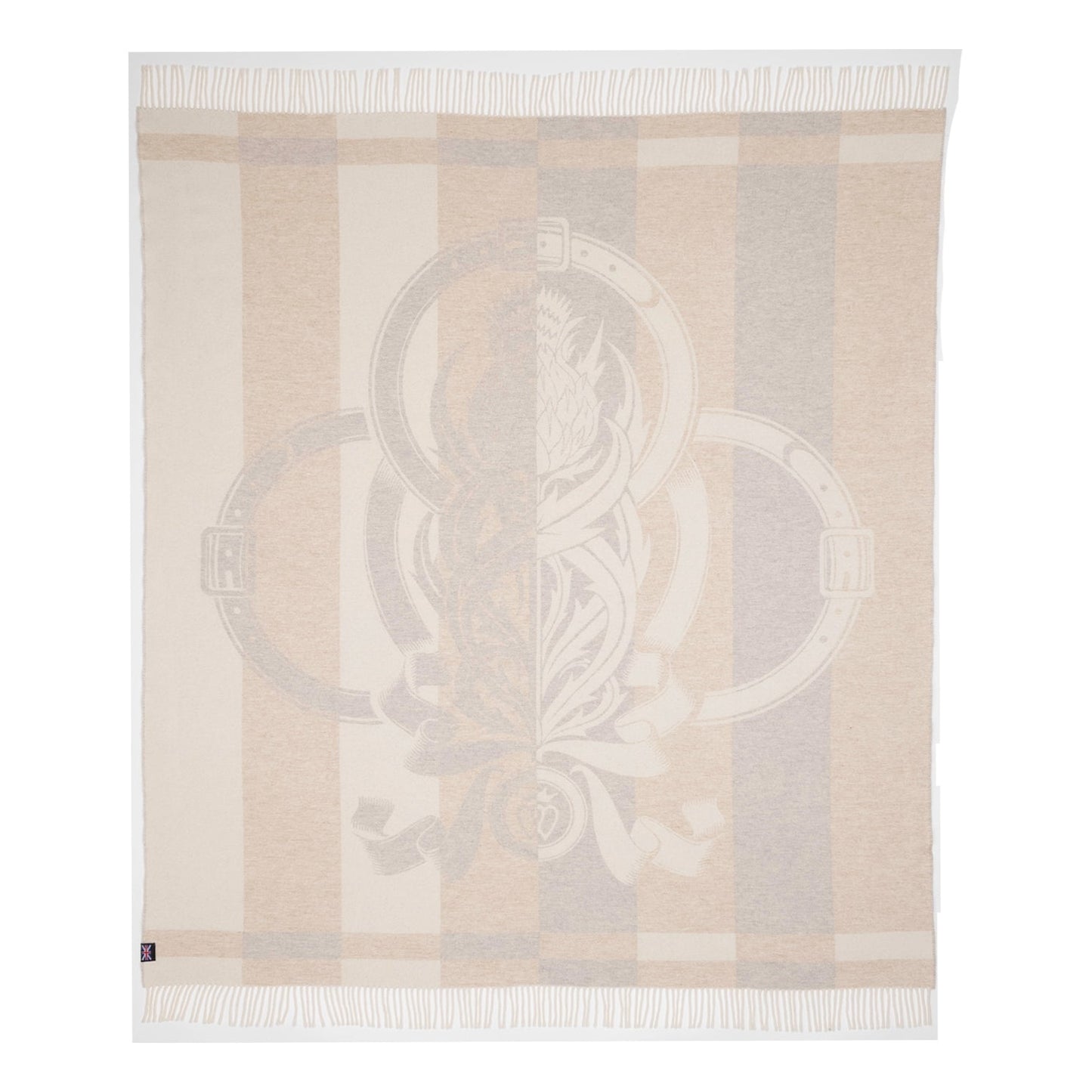 Thistle Reign Reversible Throw – Extra-Fine Italian Merino Wool