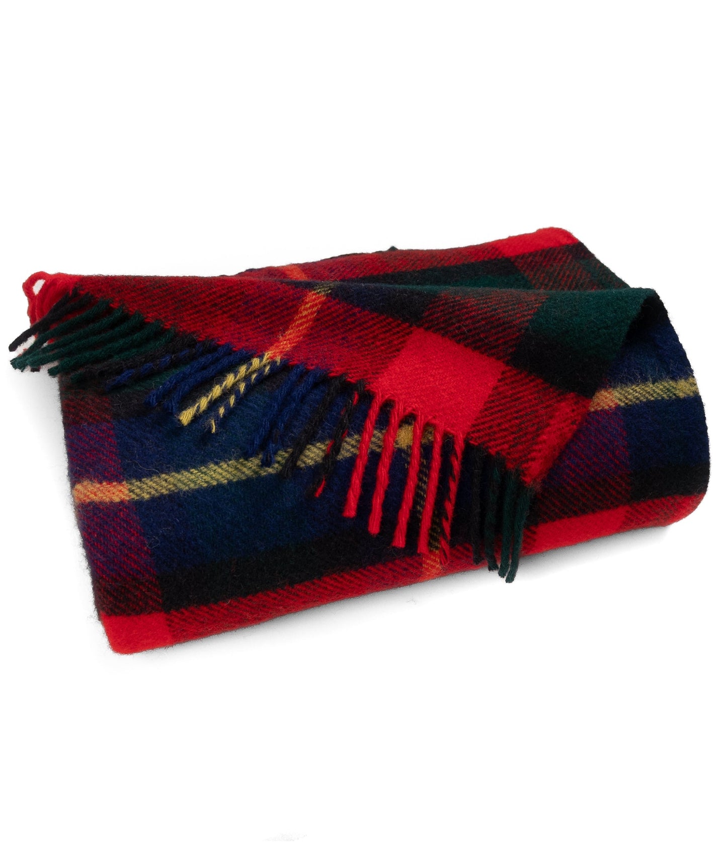 Highland Tweeds Pure New Wool Fluffy Throw - Kilgour