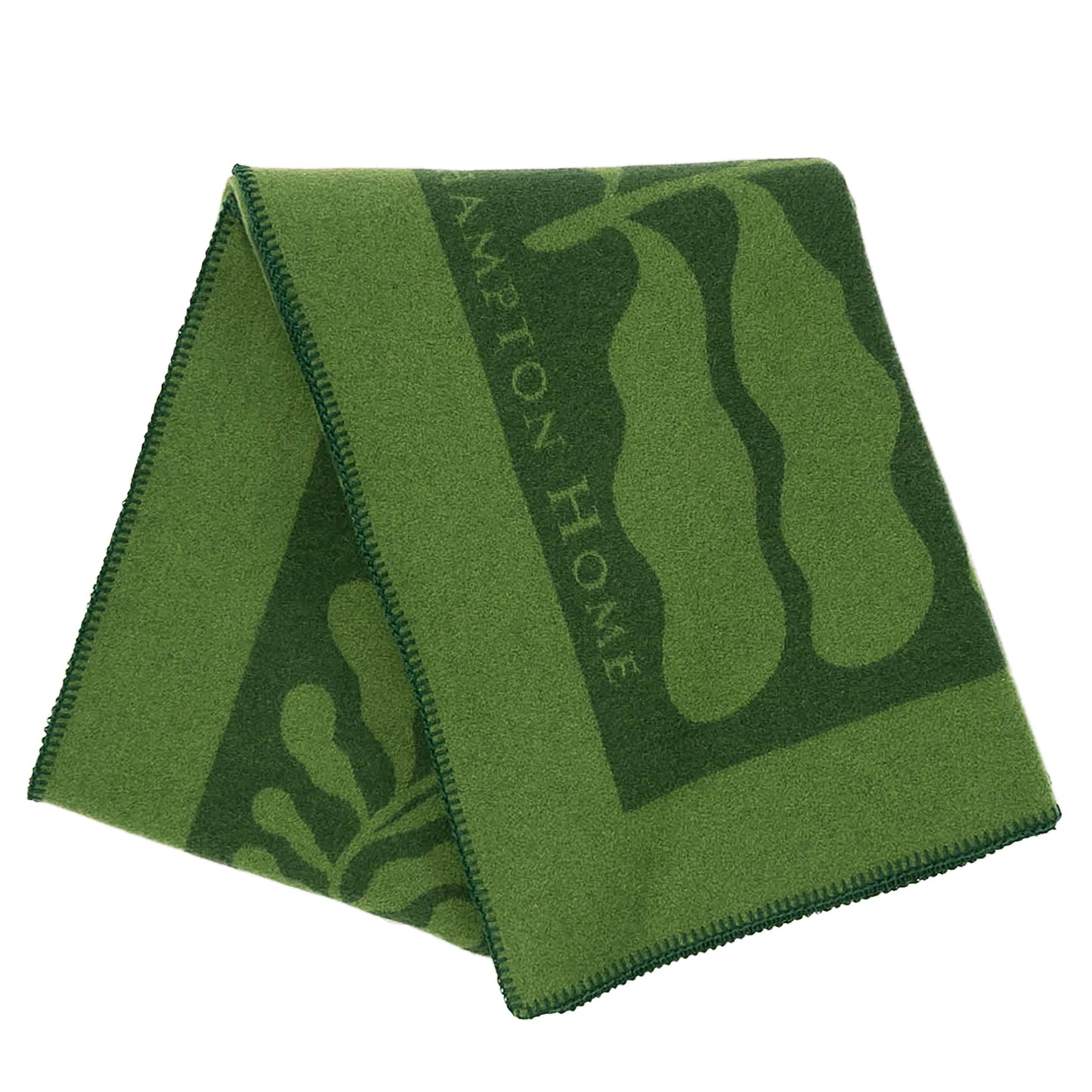 Southampton Home Merino Wool Fleece Throw - Leaf