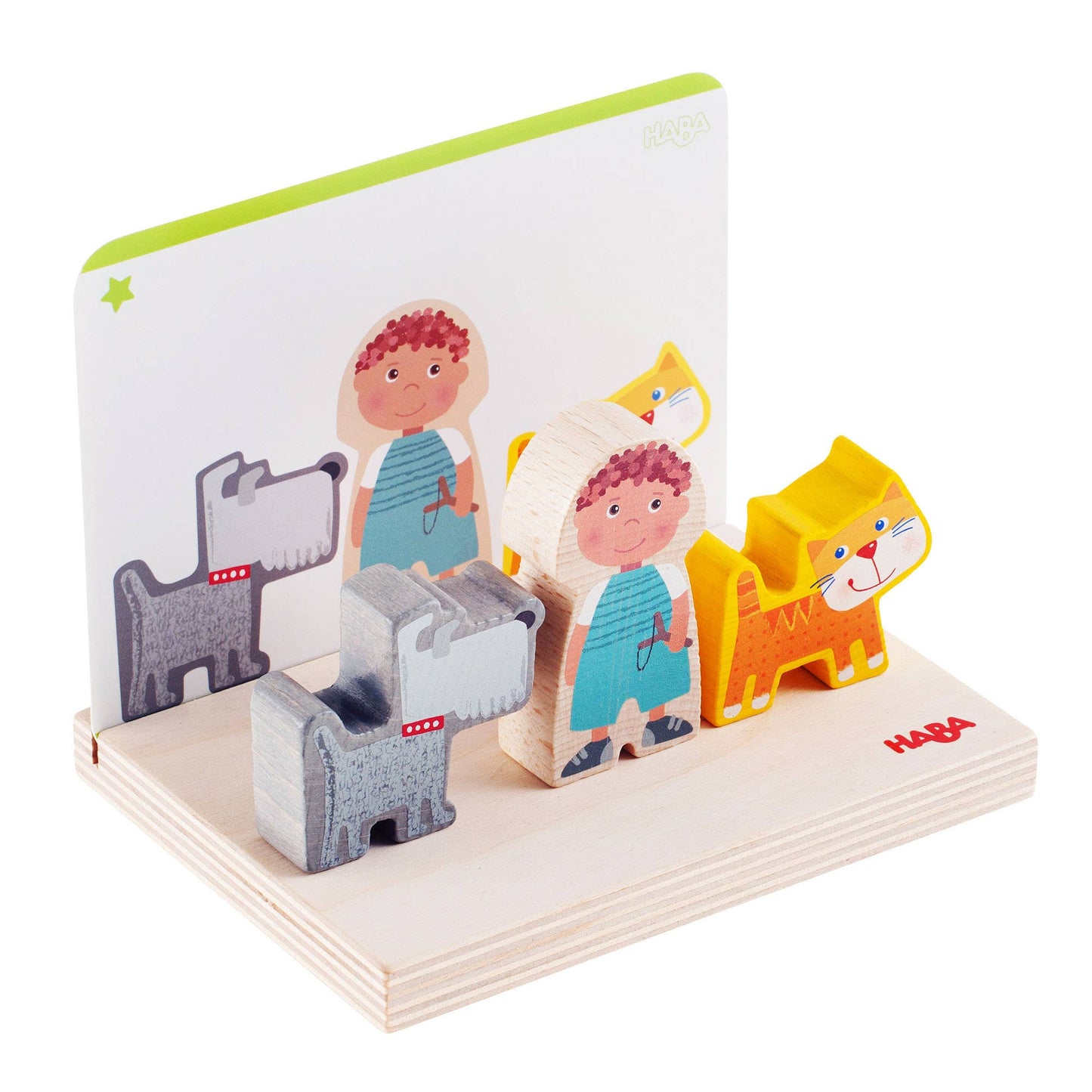 On the Farm Stacking Toy - Educational Wooden Animal Playset
