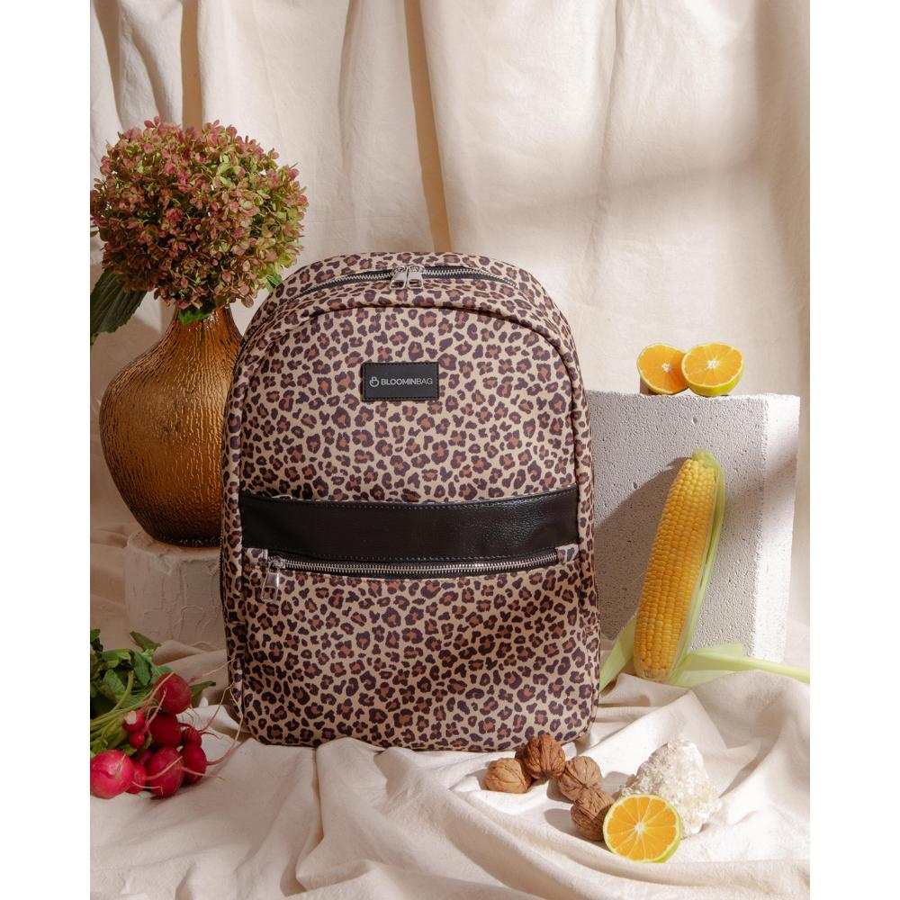 Earthy Leopard 13-14 inch MacBook / Laptop Backpack