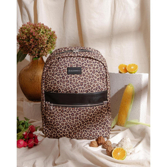 Earthy Leopard 13-14 inch MacBook / Laptop Backpack