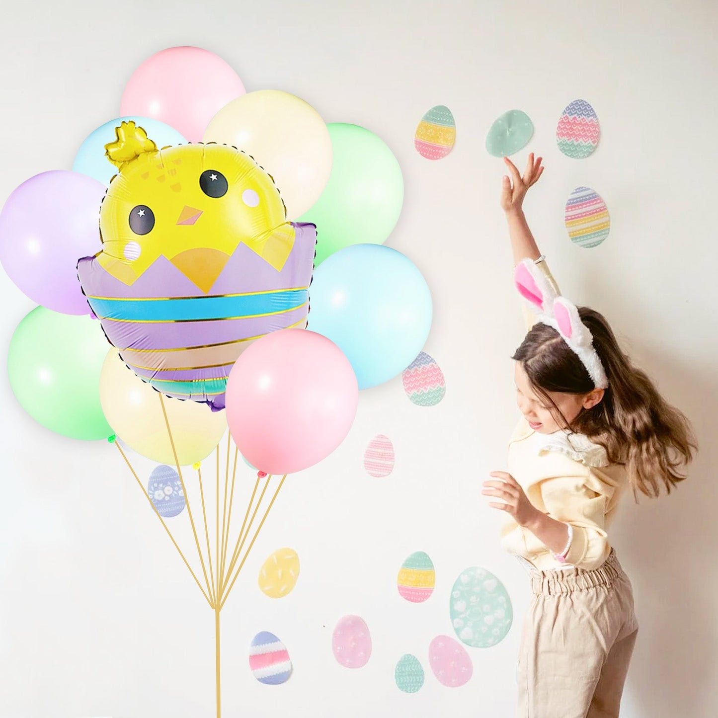 Chick Balloon Bouquet