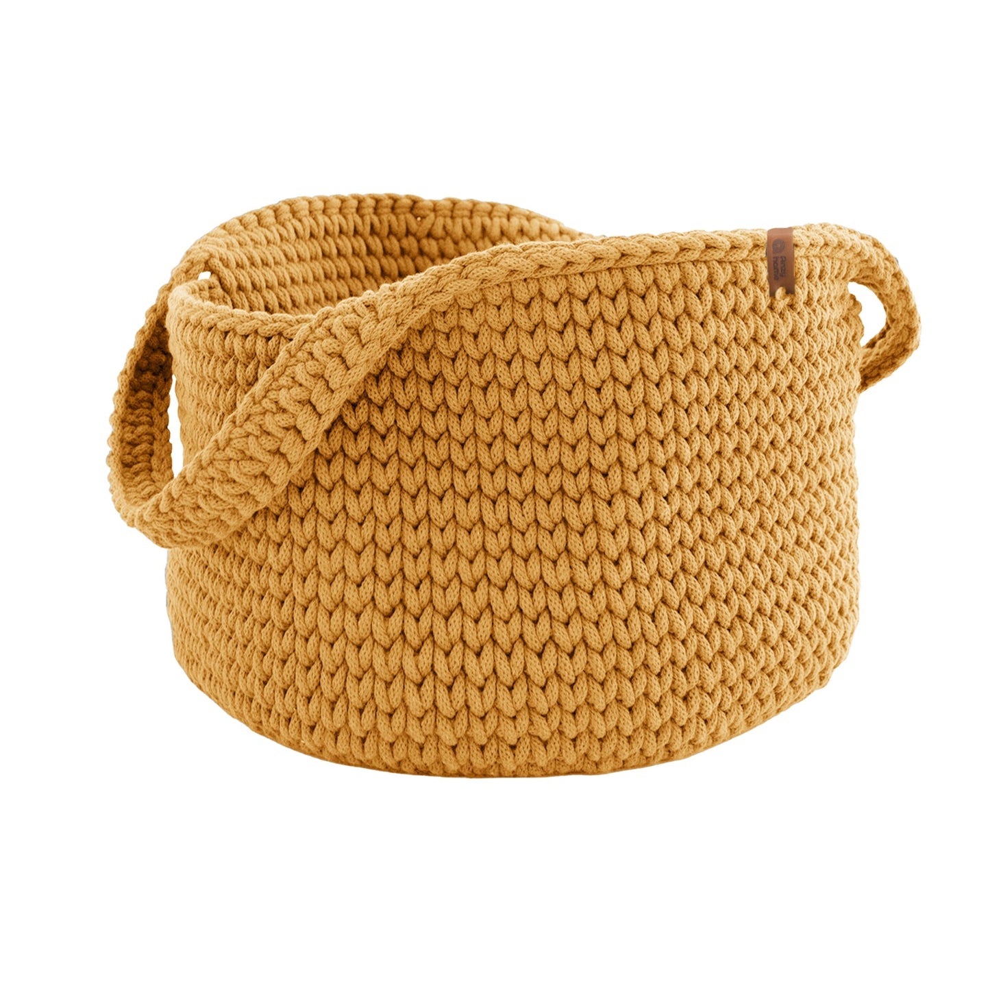 Basket Round with Handles