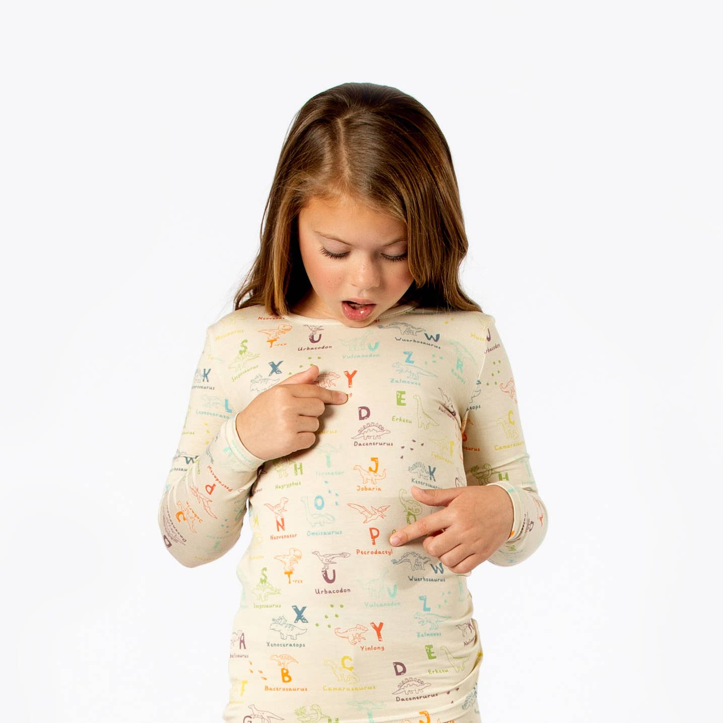 Dino ABC's Bamboo PJs