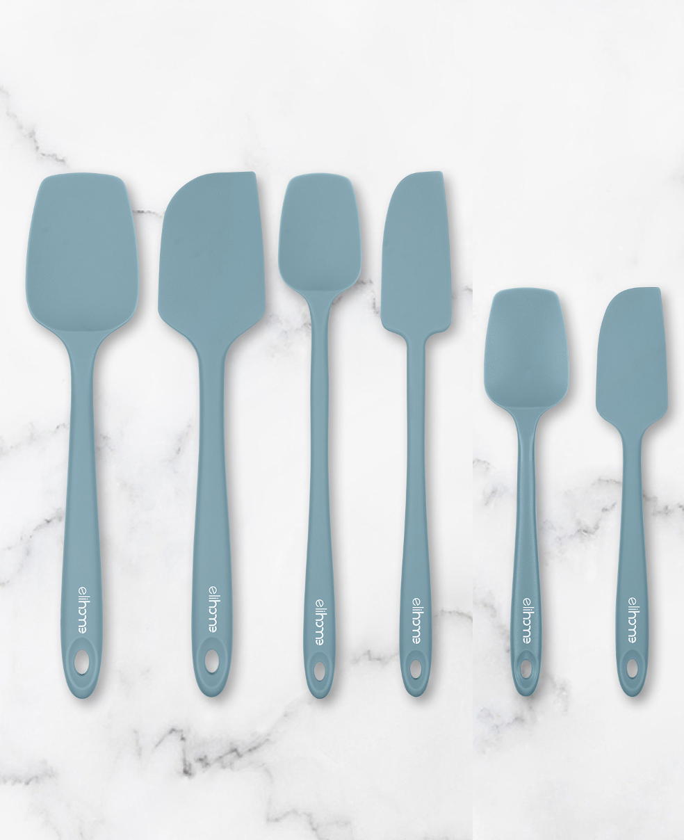 6 Piece Silicone Spatula Set