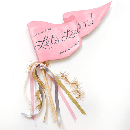 Let's Learn Party Pennant