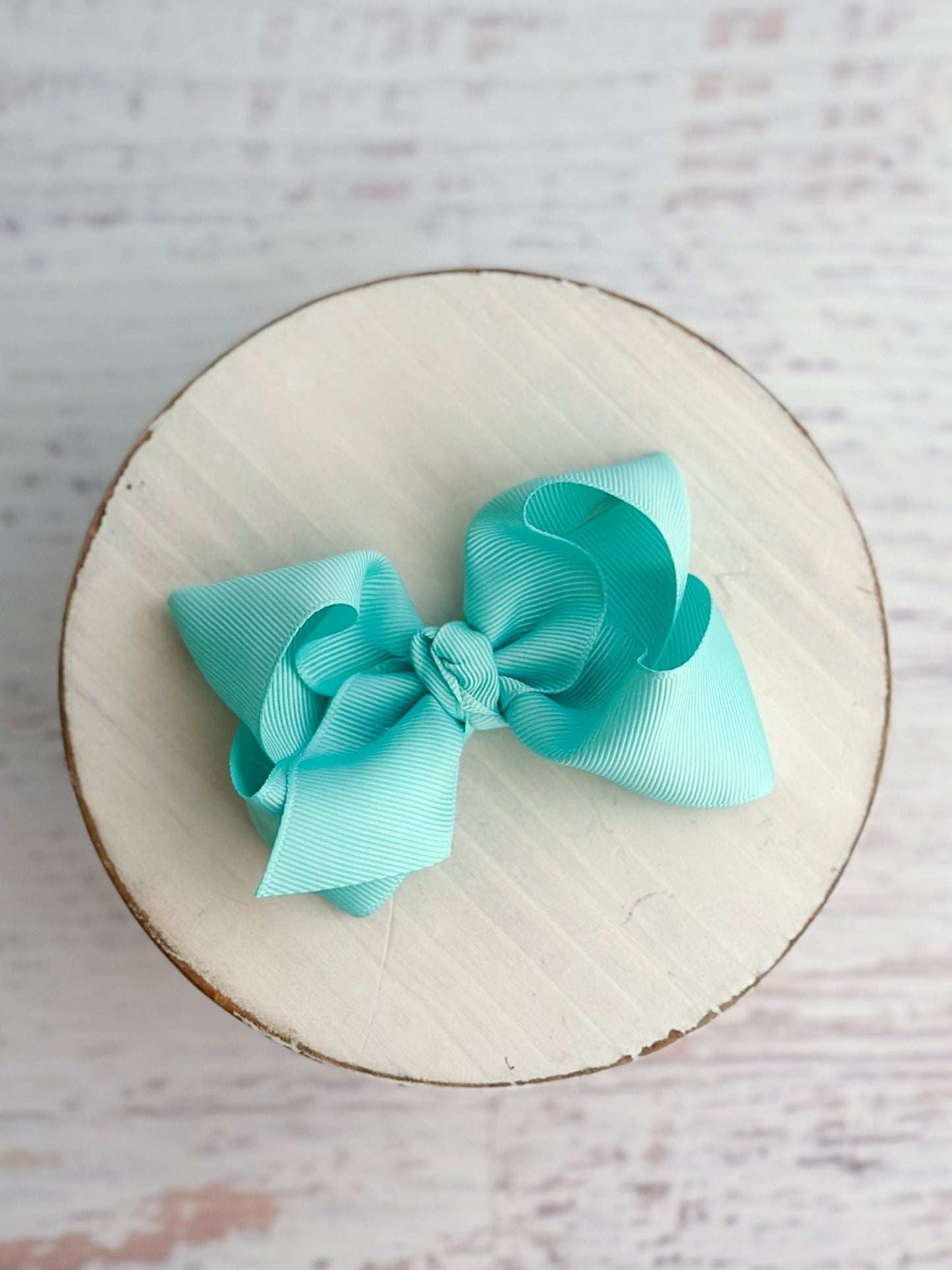 Essential Grosgrain Hair Bow - Alligator Clip - 4"