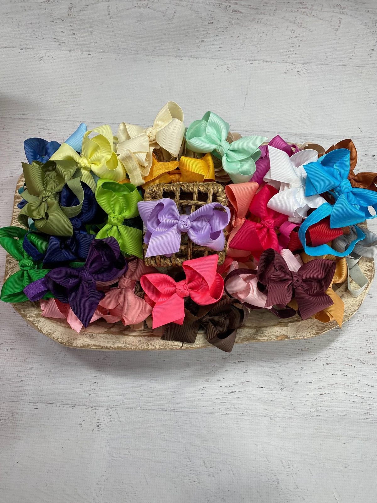 Essential Grosgrain Hair Bow - Alligator Clip - 4"