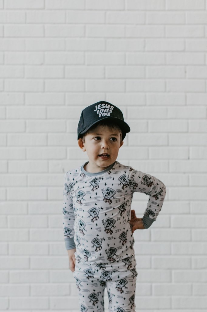 Jesus loves you—2PC AK DREAMERS PJS