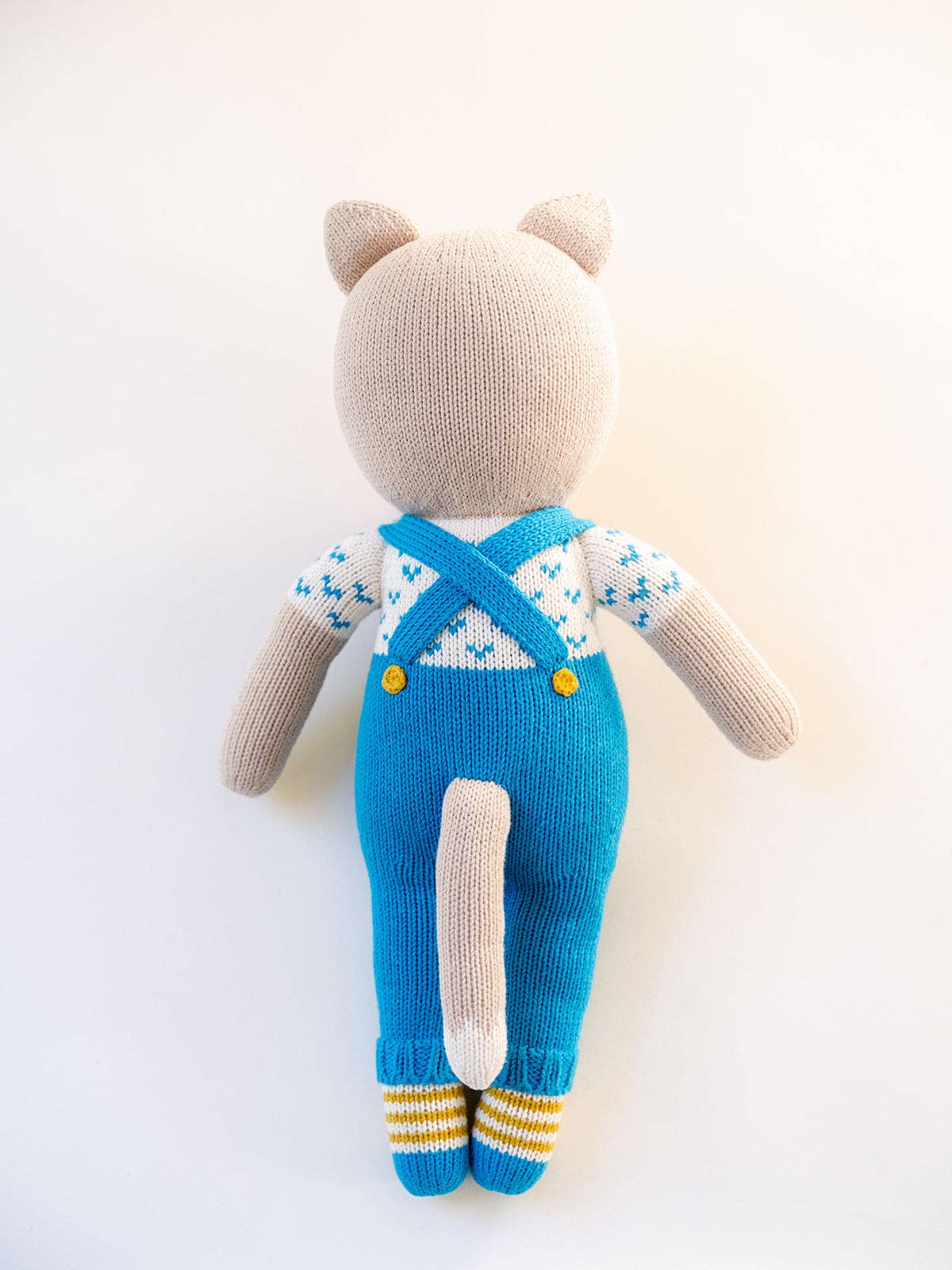 18" Claude the Cat with 3" Mini Carlton the Squirrel