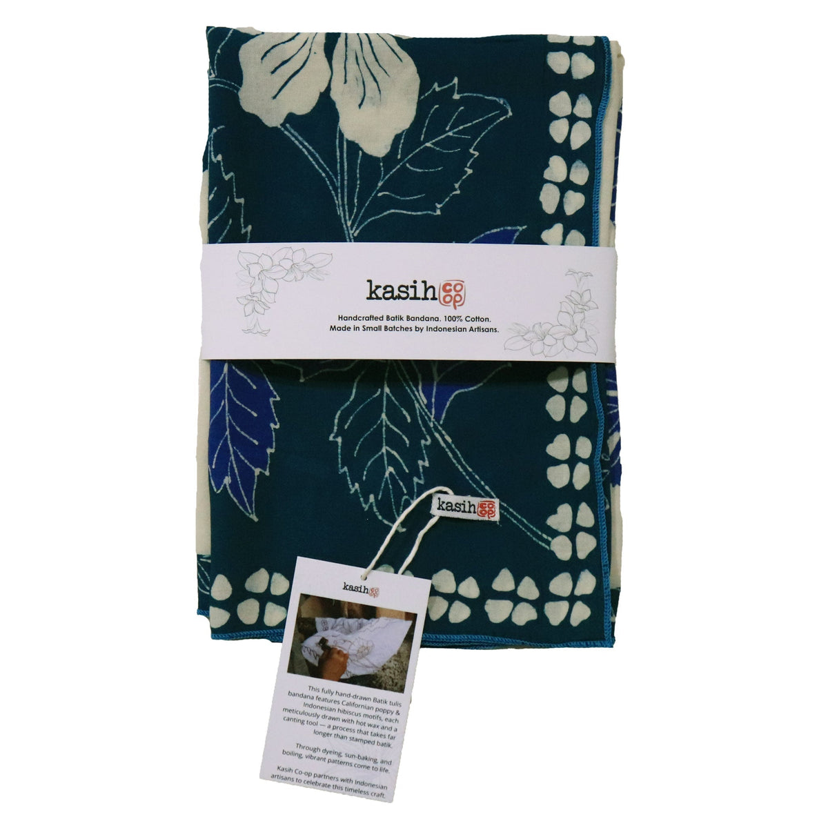 Full Hand Drawn Batik Tulis Bandana
