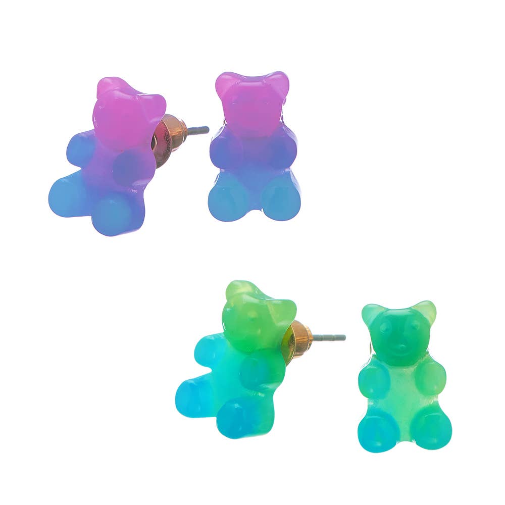 Lil Bear Thang Stud Earrings
