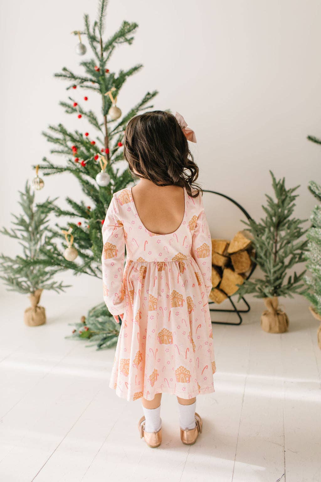 Gingerbread Pocket Twirl Dress