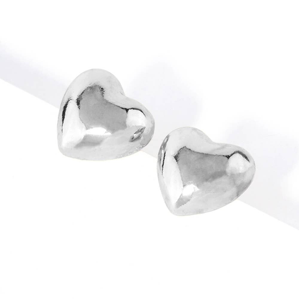 Chic Heart Stud Earrings