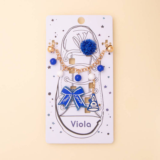 Cheer Shoe Chain with Assorted Charms