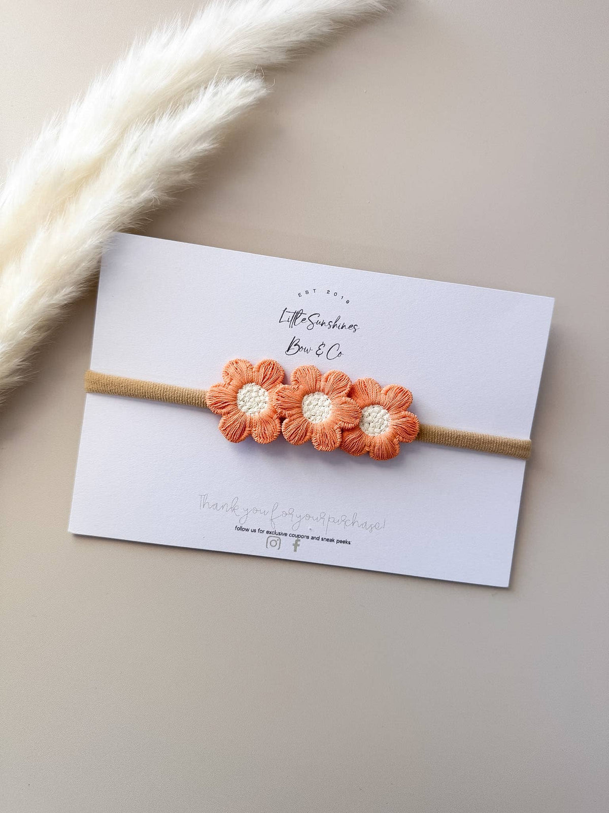 Flower Hair Clips & Nylon Headbands