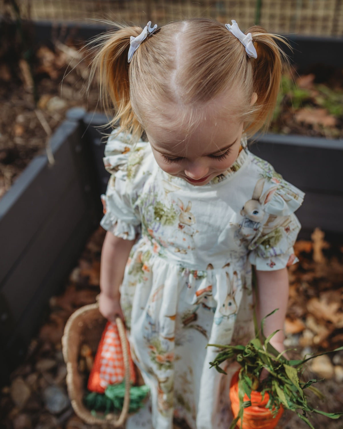 Aoki Dress-Bramble Rabbit Short Sleeve