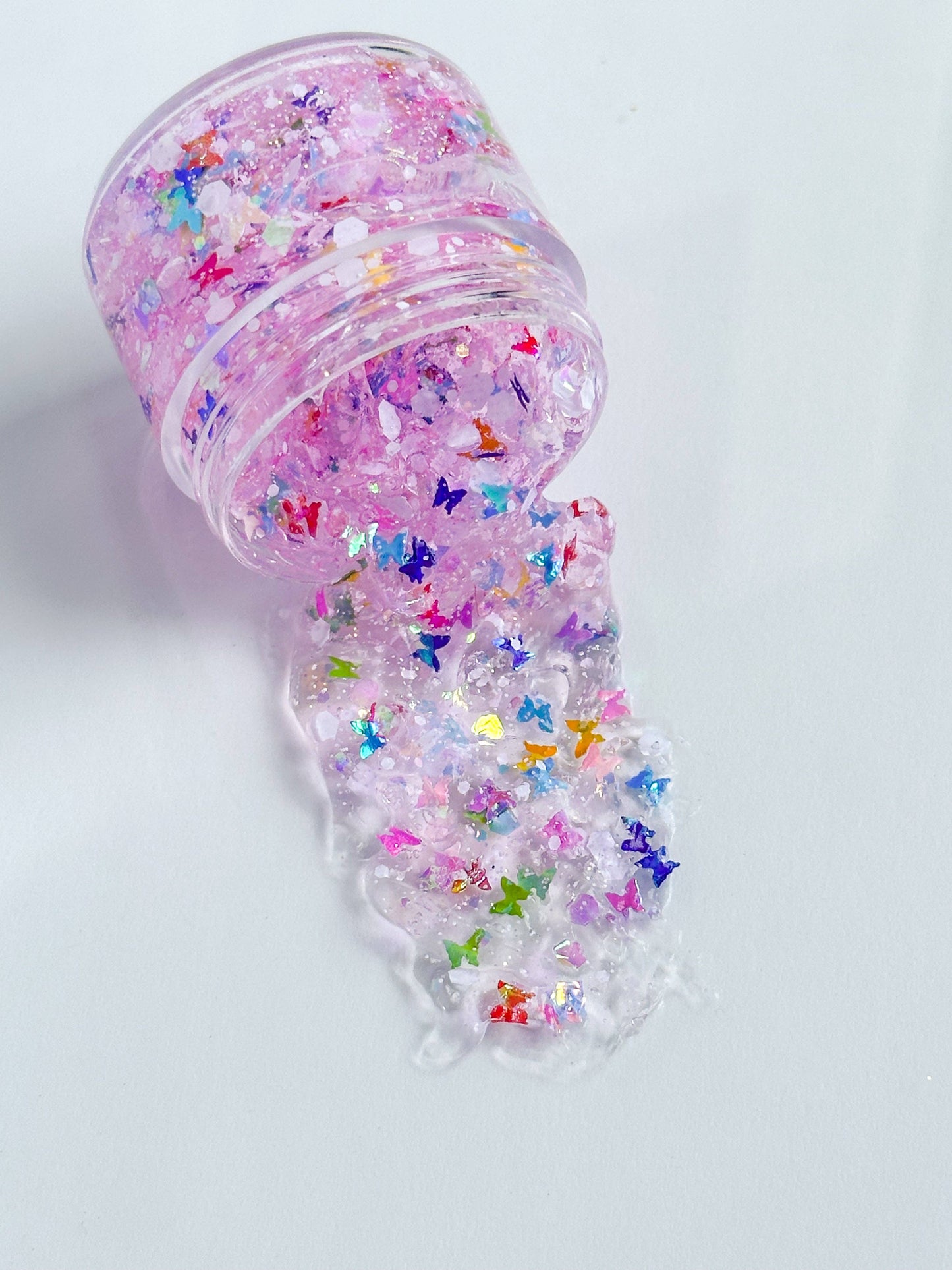 Rainbow Butterfly Hair Glitter