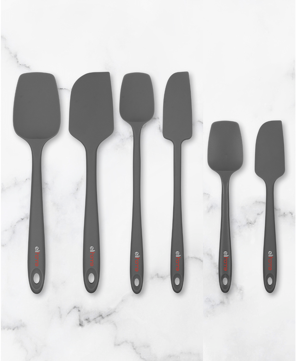 6 Piece Silicone Spatula Set