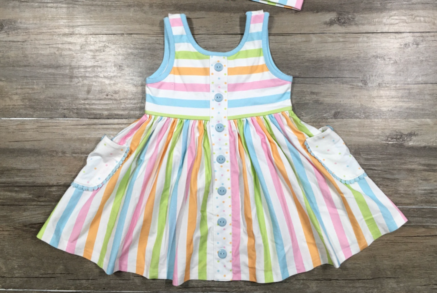 Rainbow Pocket Dress