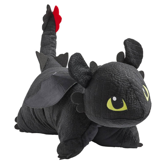 Toothless plush pillow