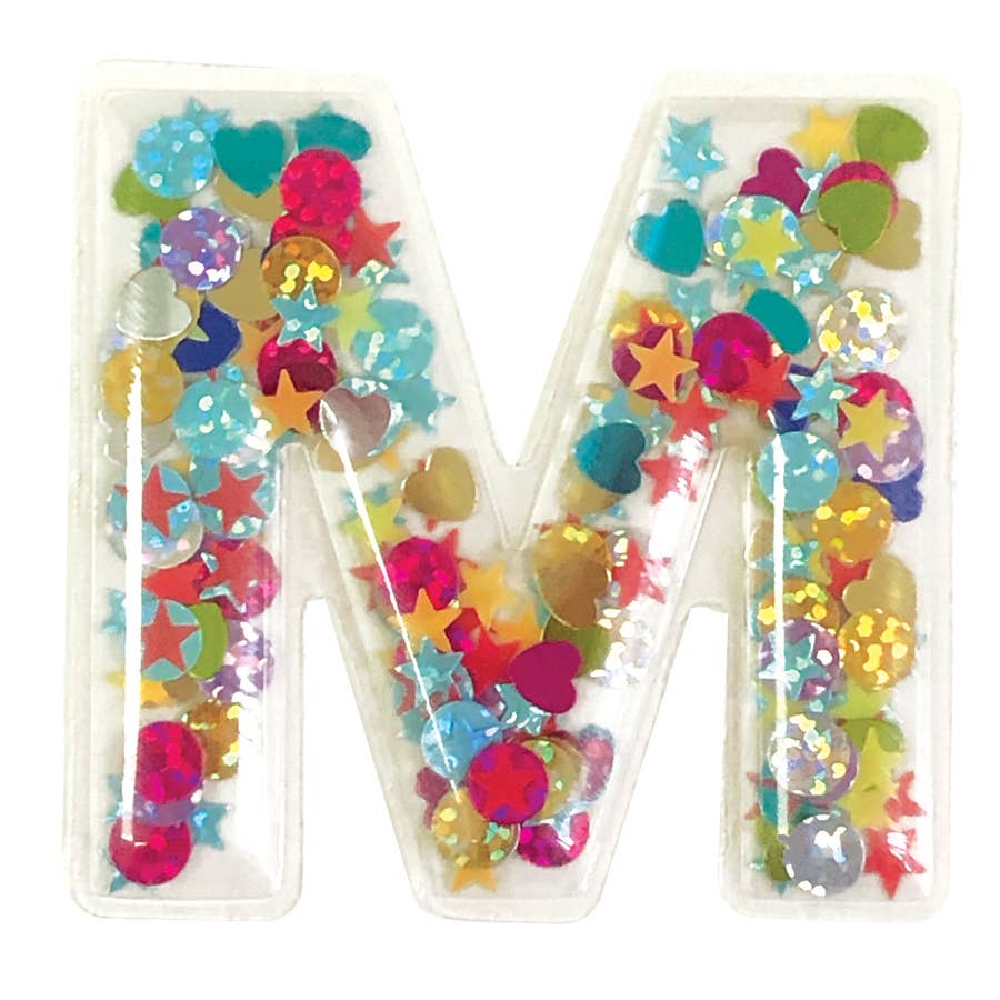 M Confetti Sticker Patch