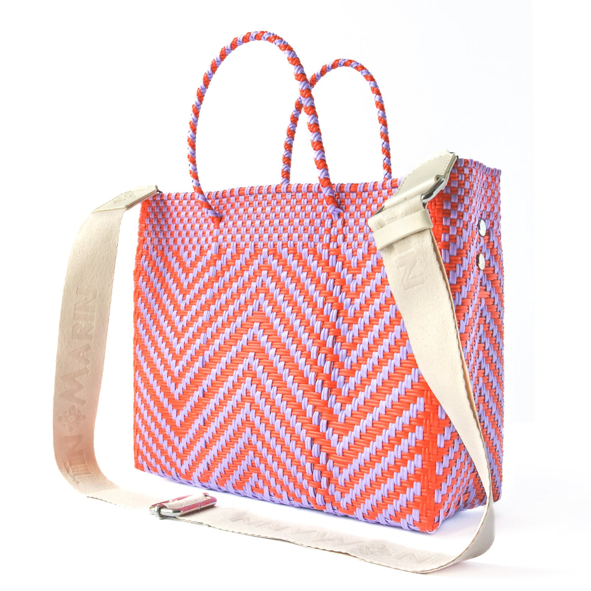 Positano Medium Woven Resort Crossbody Bag