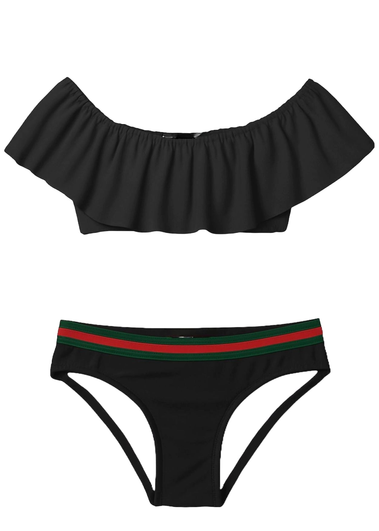 Black Bikini with Belt
