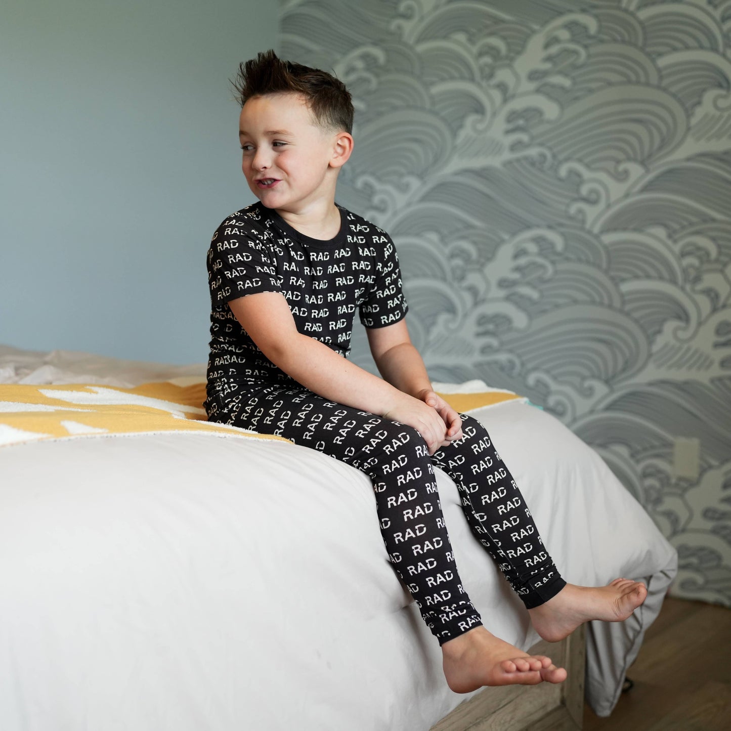 Kids Bamboo Rad Two-Piece Pajama Set