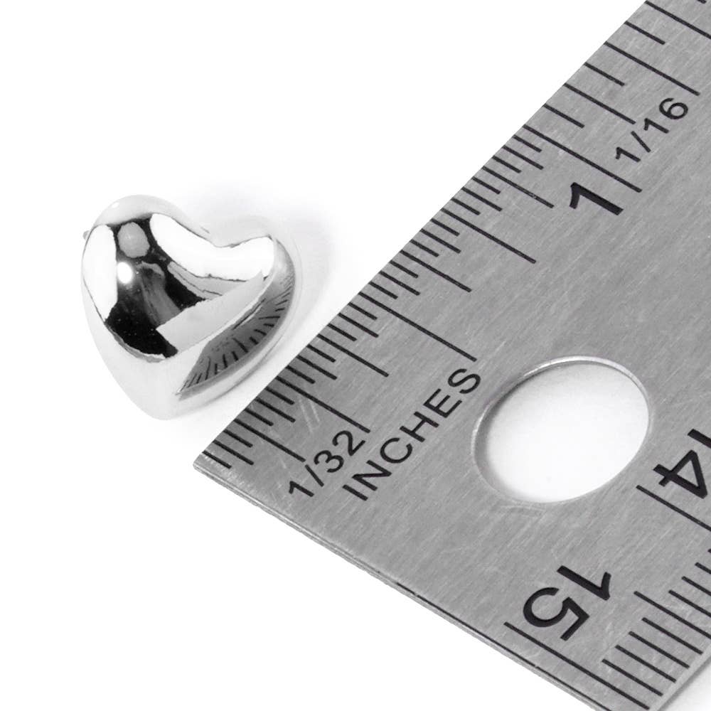 Chic Heart Stud Earrings