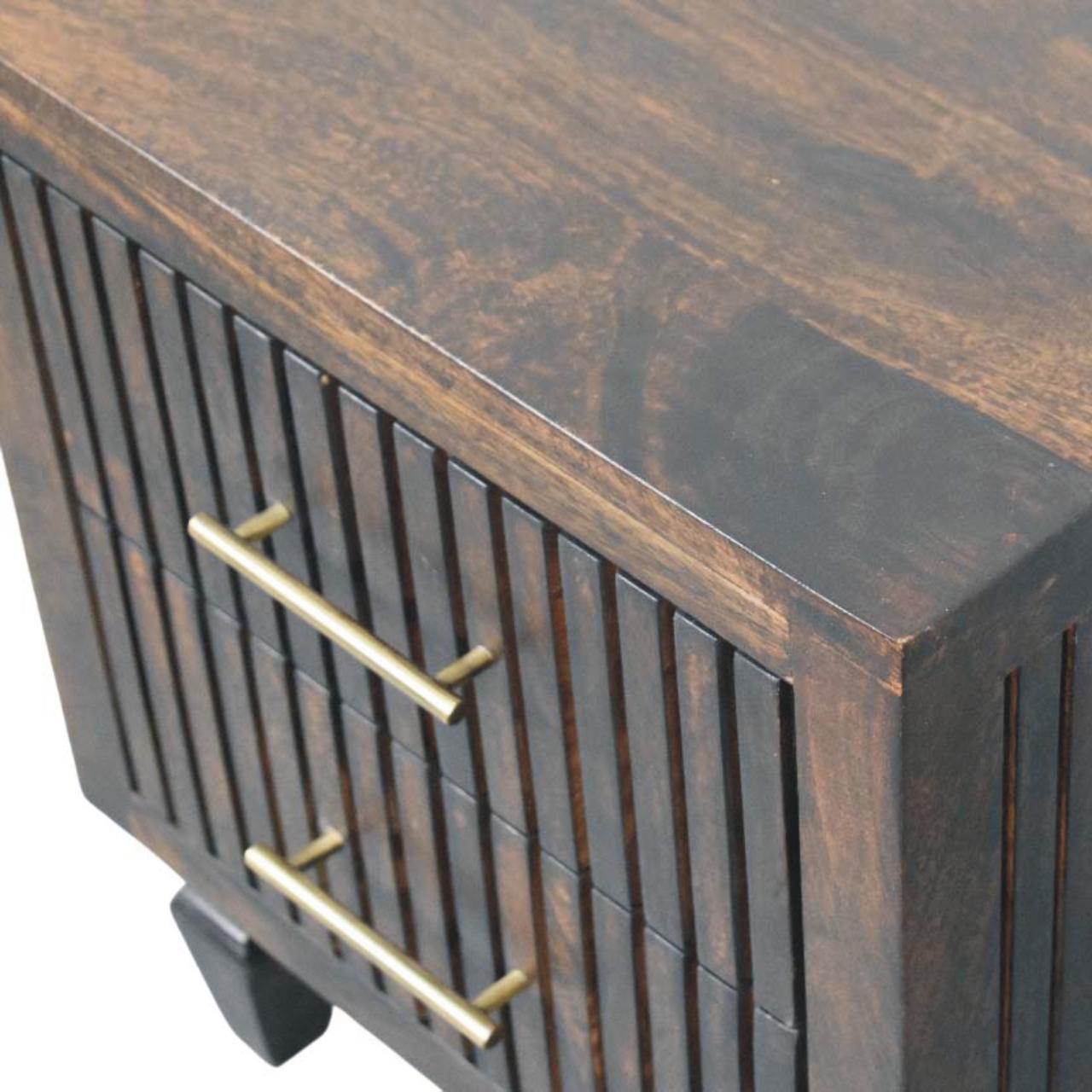 Solid Wood Belmont 2 Drawer Nightstand