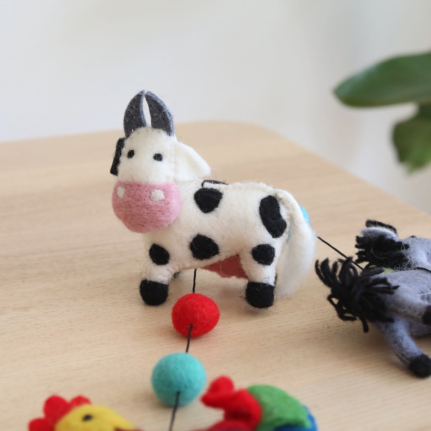 Felt Farmland Animal Garland