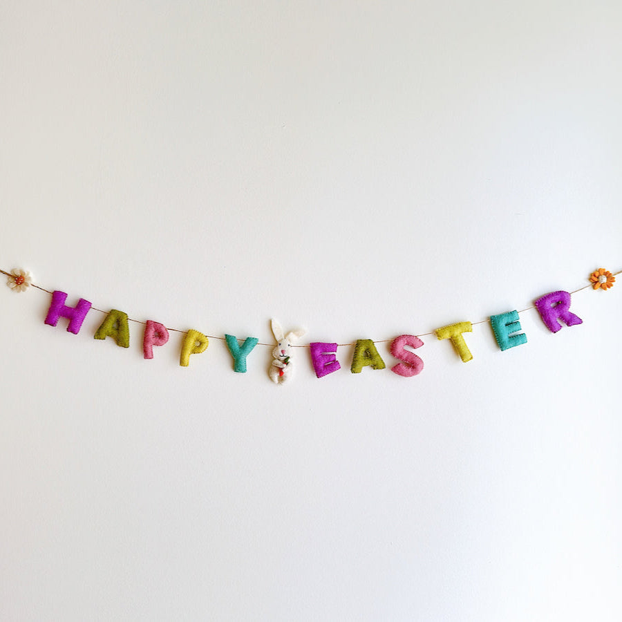 Felt Garland - Happy Easter