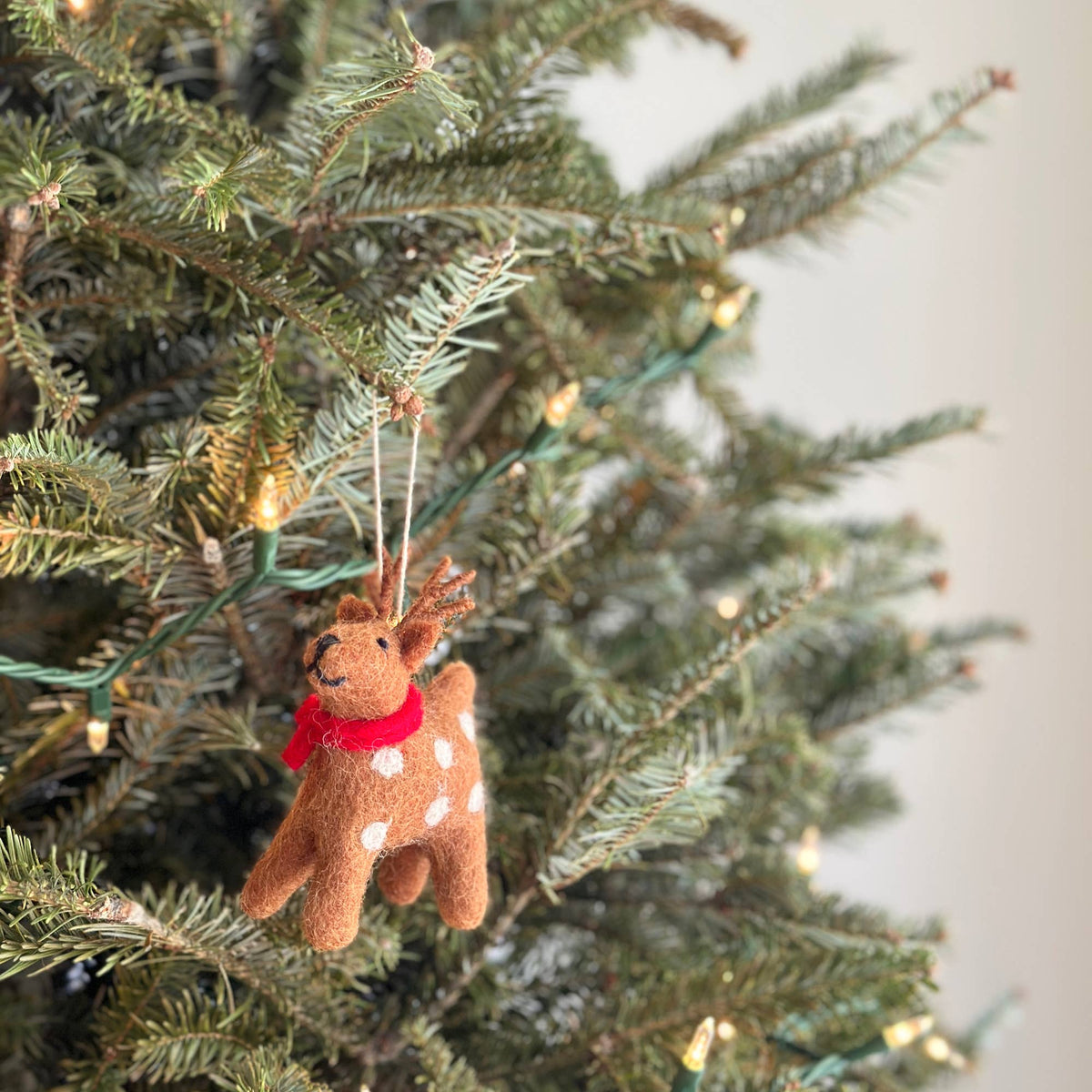 Felt Ornament - Christmas Reindeer