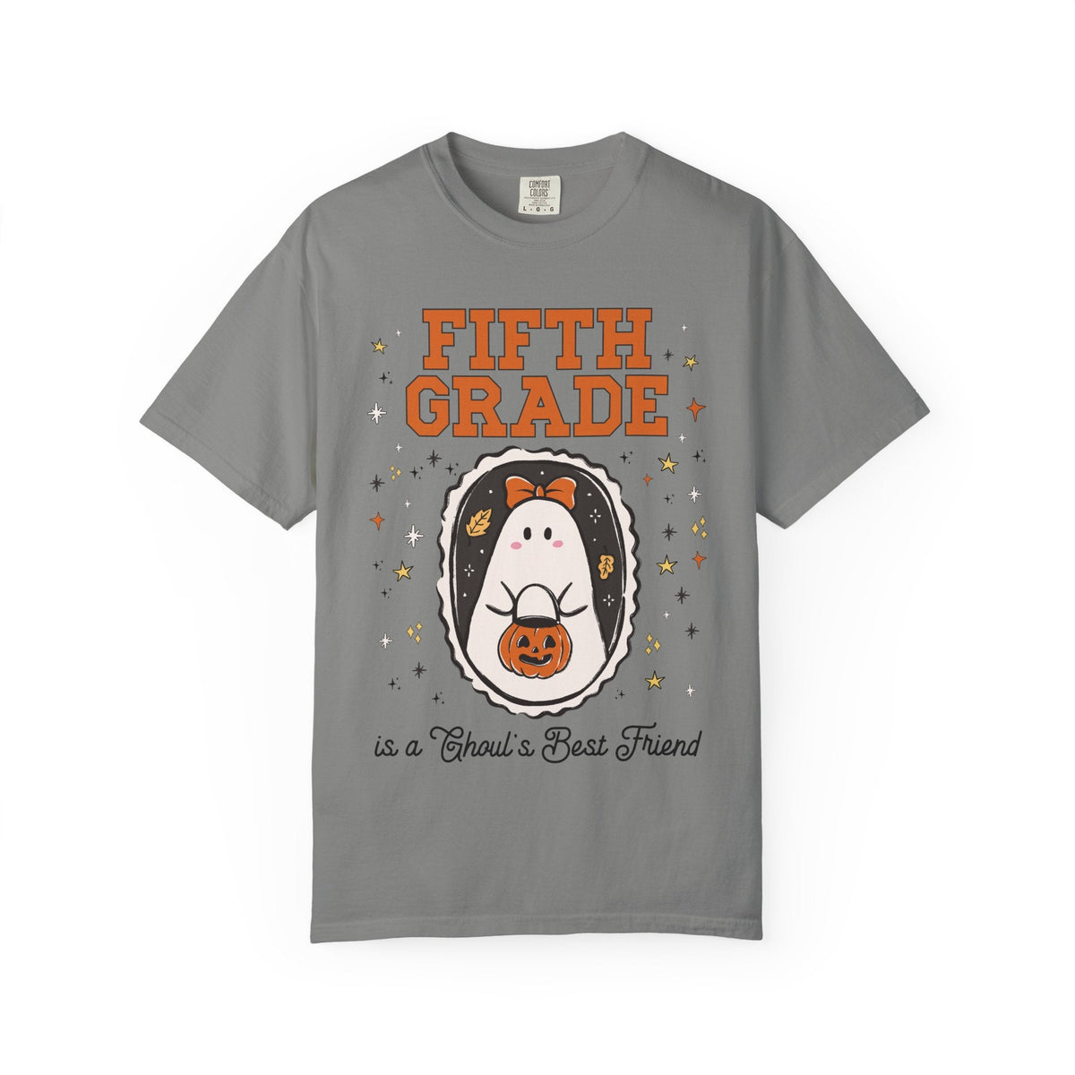 Fifth Grade Halloween Teacher Tee