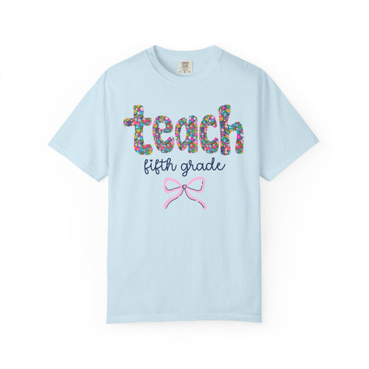 Fifth Grade Teacher Tee