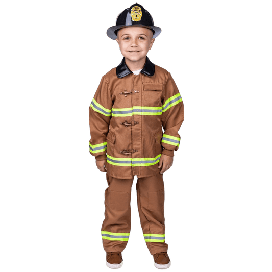 Tan Fire Fighter Costume - Kids