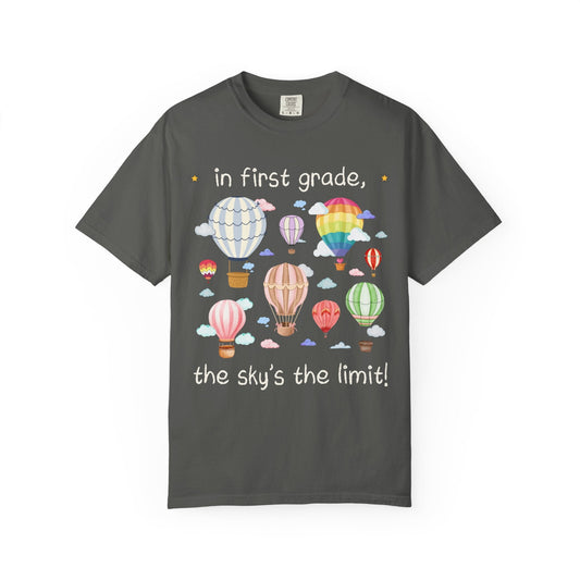 1st Grade Hot Air Balloon Tee