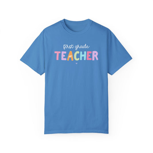 First Grade Teacher Tee Shirt