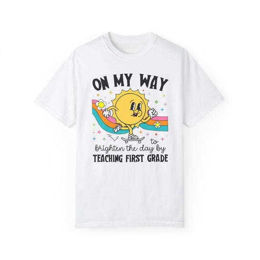 First Grade Teacher Tee Shirt