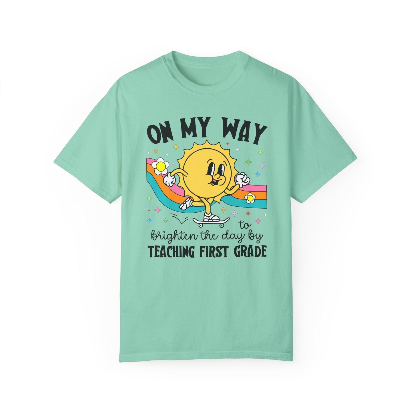 First Grade Teacher Tee Shirt