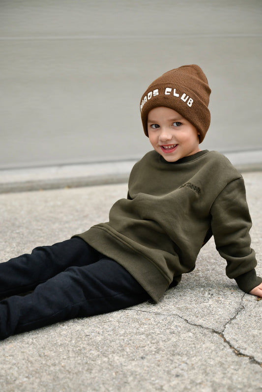FLAMING FAST CREWNECK