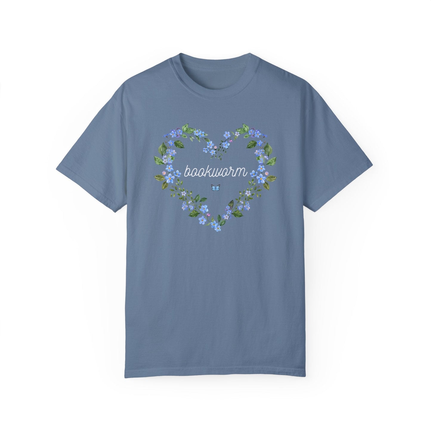 Floral Bookworm Tee Shirt