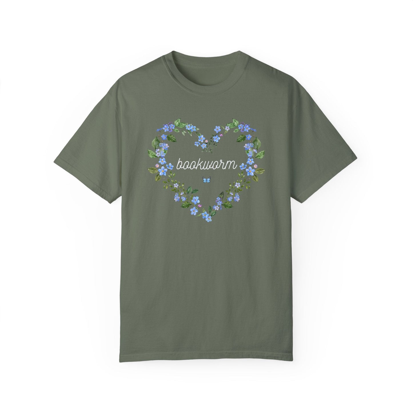 Floral Bookworm Tee Shirt