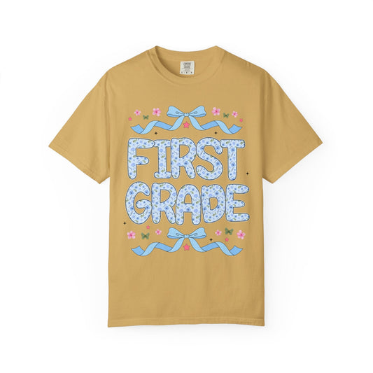 Floral First Grade Tee