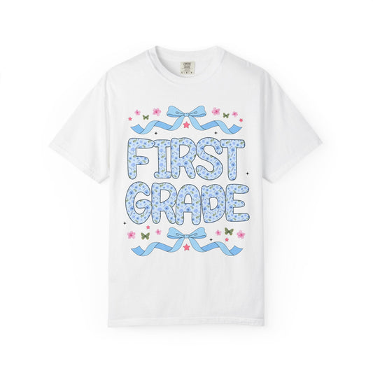 Floral First Grade Tee