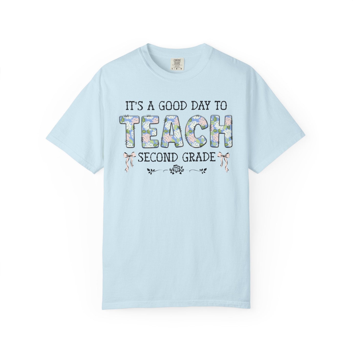 Floral Second Grade Tee